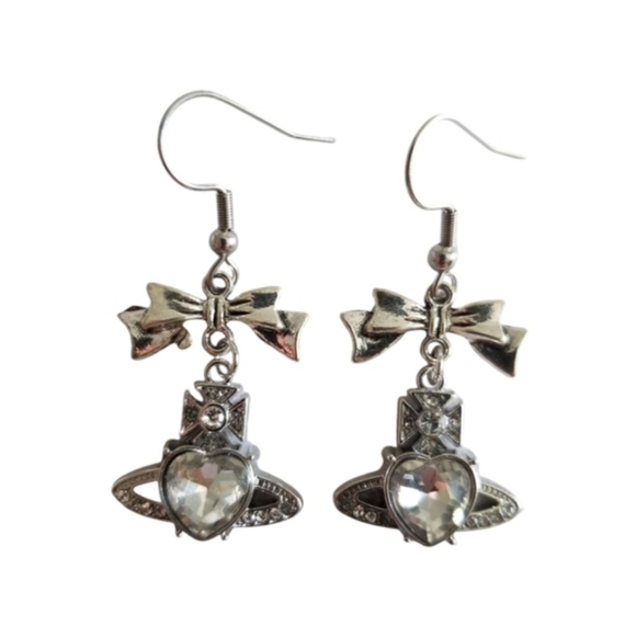 Handcrafted Orb Earrings - Picture 1 of 4